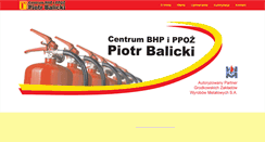 Desktop Screenshot of gasnice-bhp.pl